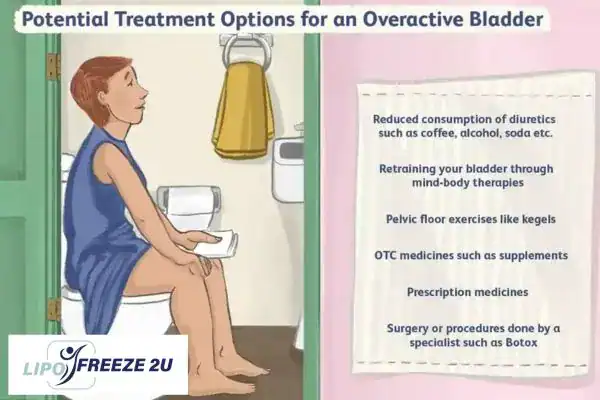 image of woman on toilet because of an overactive bladder Felixstowe
